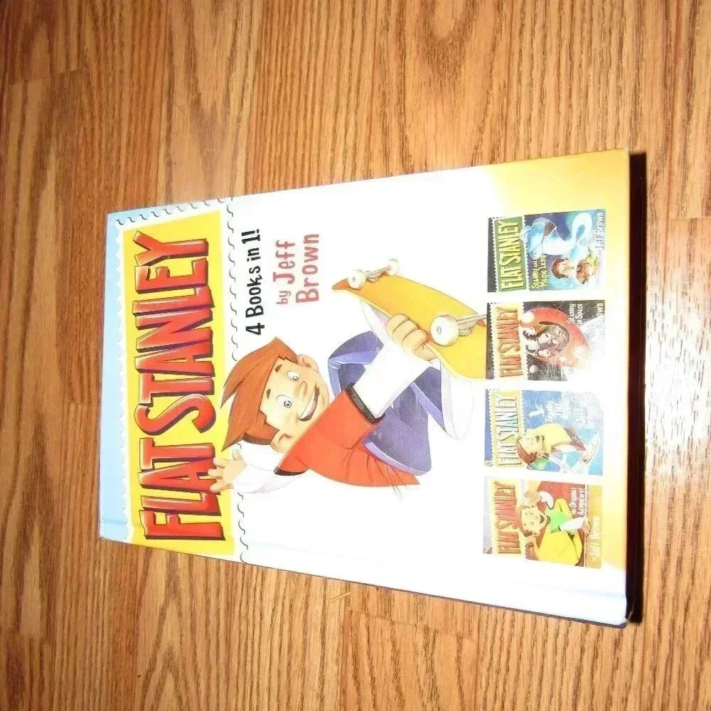 Jeff Brown FLAT STANLEY (4 books in 1)~Hardcover